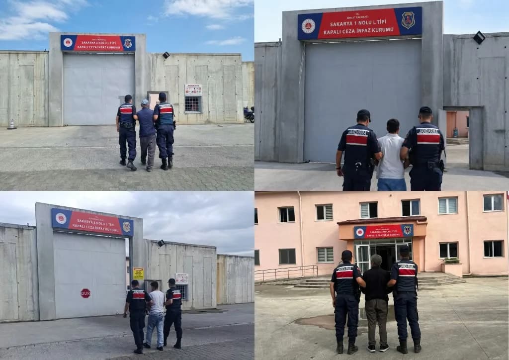 SAKARYA’DA ARANAN 1069 ŞAHIS YAKALANDI: 109 KİŞİ TUTUKLANDI