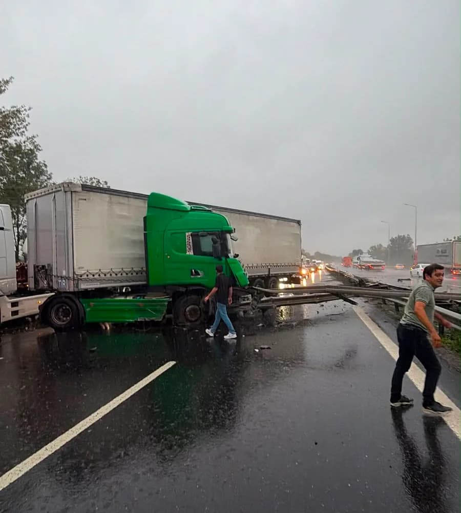 SON DAKİKA | İSTANBUL-ANKARA ANADOLU OTOYOLU’NDA KAZA İHBARI