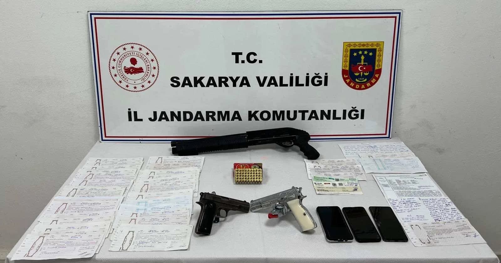 Sakarya’da Tefecilik Operasyonu: 3 Şüpheliye Eş Zamanlı Baskın