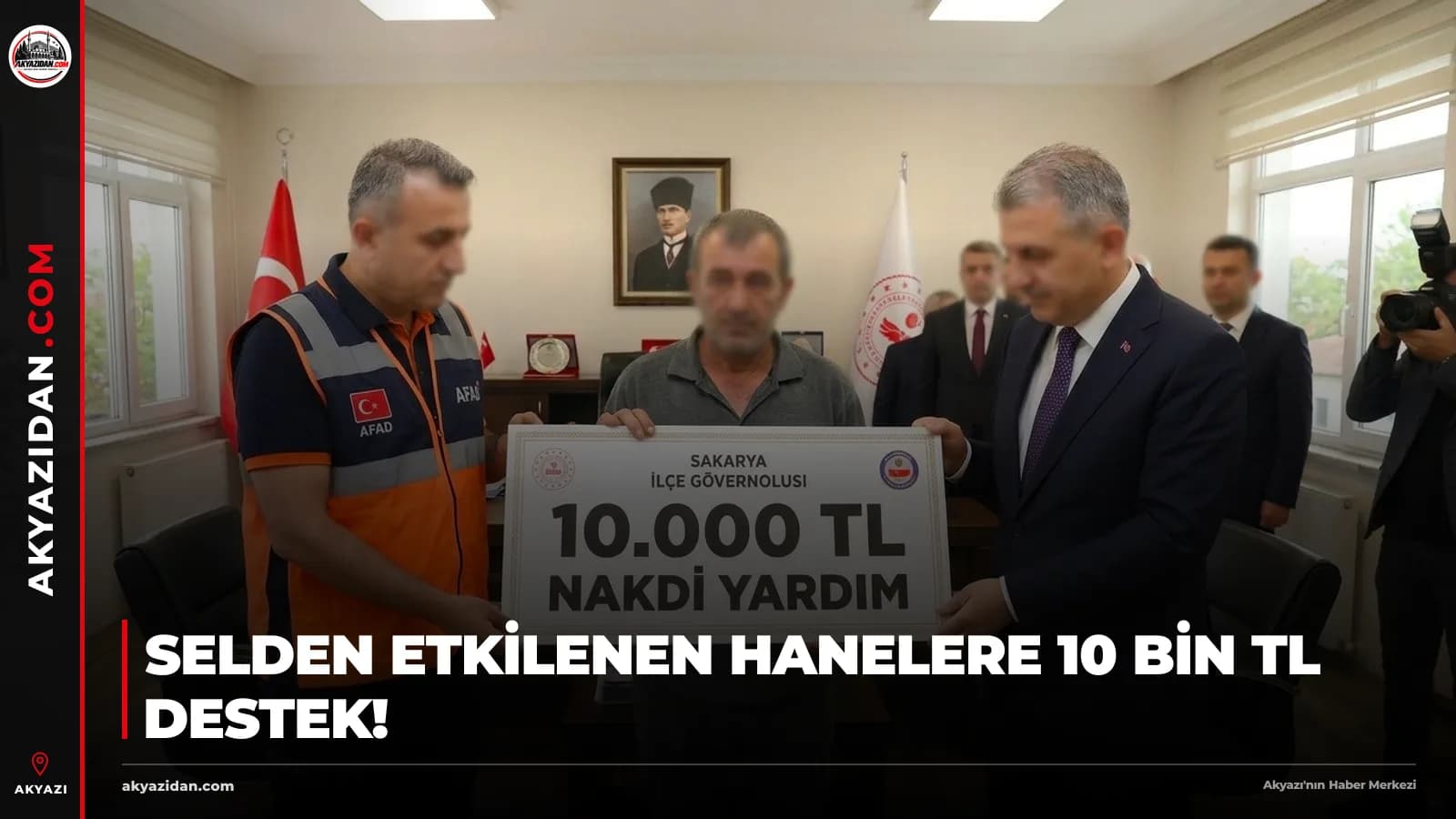 Selden Etkilenen Hanelere 10 Bin TL Destek!